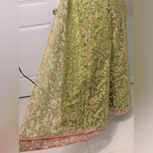 Gorgeous Sharara/Flare Pants. Beautiful Colors! Perfect for a wedding or Party - Picture 3 of 5